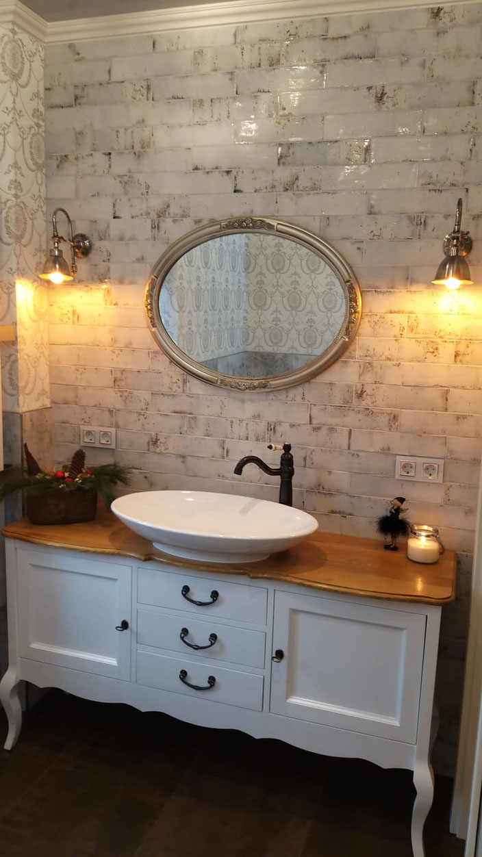 Badezimmer Idee Hampton Stil