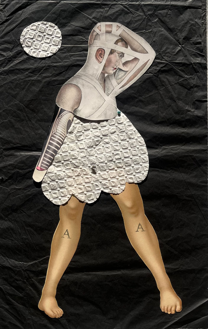 "GEHEN" 09/2024 Format: 42cm x 30 cm   370€