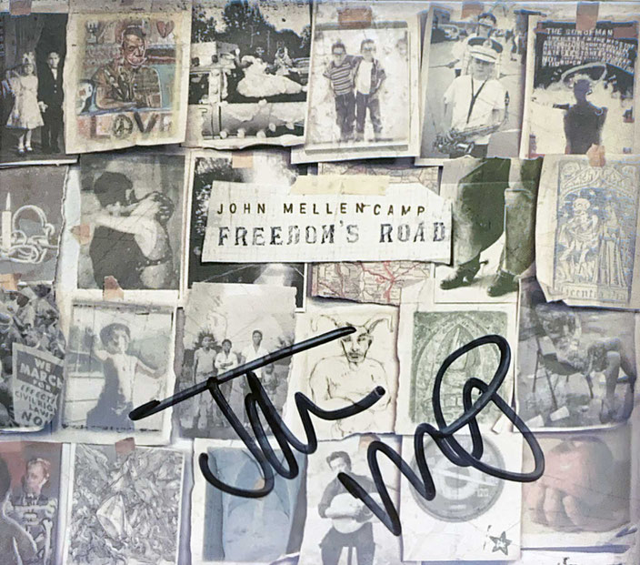 Autograph John Cougar Mellencamp