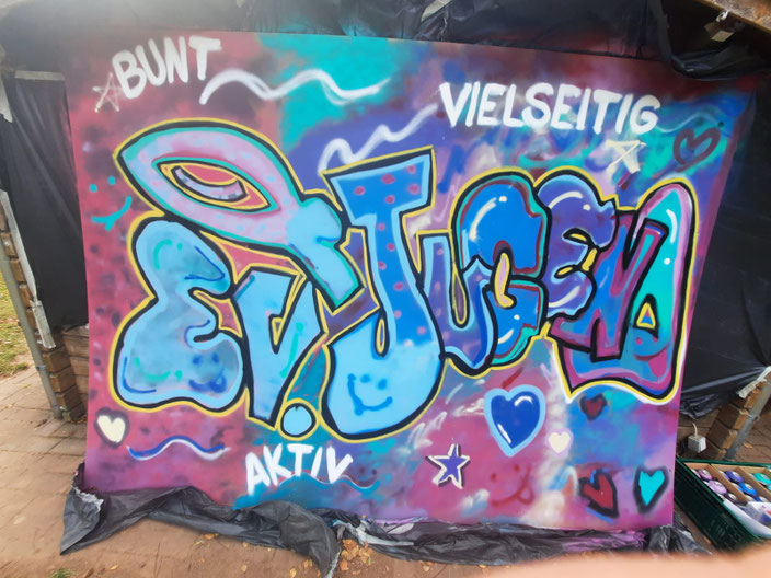 Eindruck vom CommYounity-Day, tippe auf das Bild! 