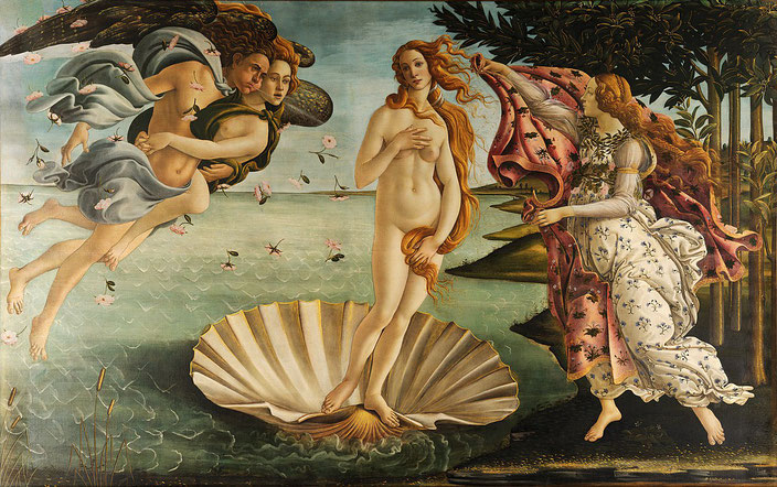 Sandro Botticelli, Geburt der Venus, 1486