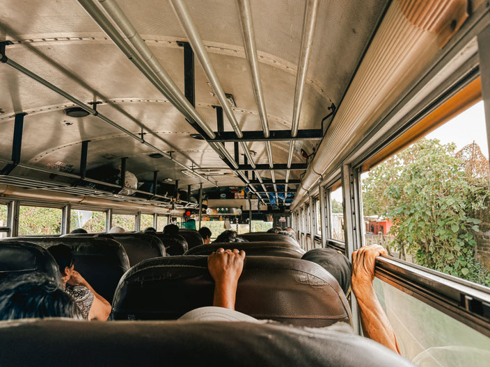 Im Bus nach Apaneca