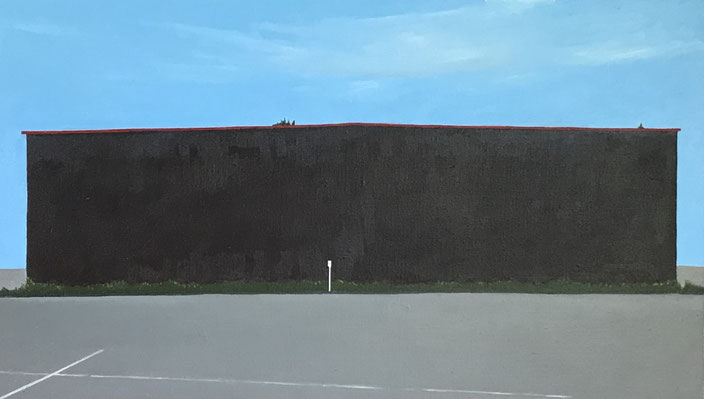 o.T., 12/2023, Öl auf Leinwand, 40,5 cm x 70,5 cm