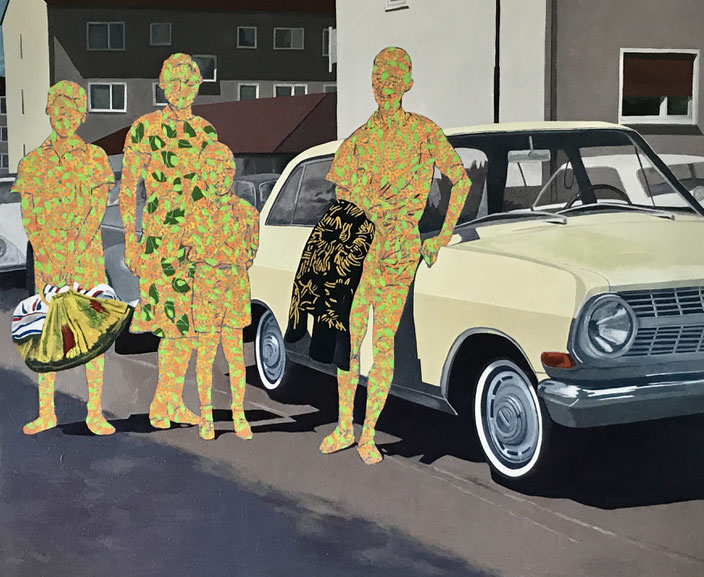 o.T., 06/2024, Öl auf Leinwand, 165,0 cm x 200,0 cm