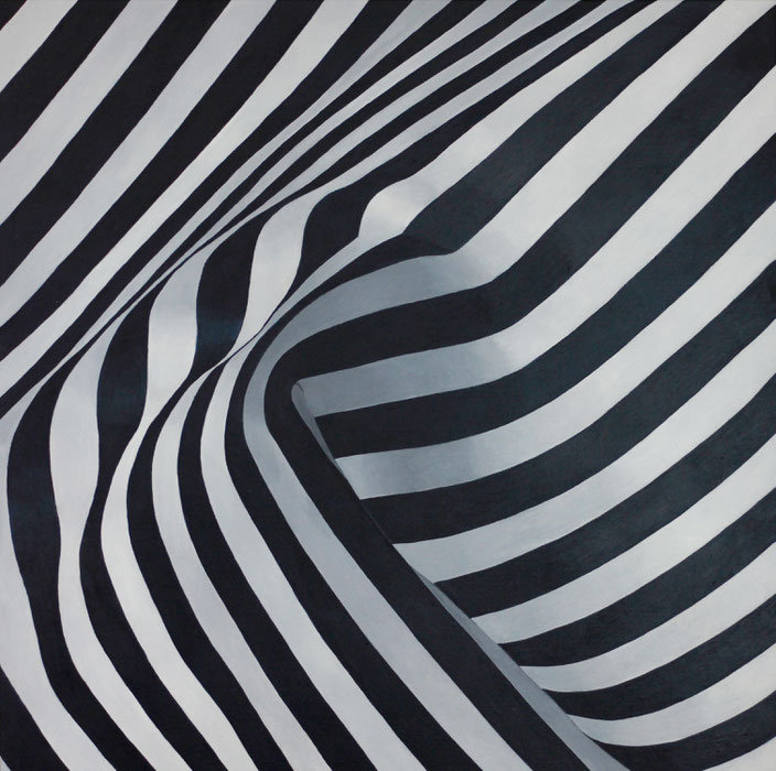 o.T., 09/2023, Öl auf Leinwand, 110 cm x 110 cm