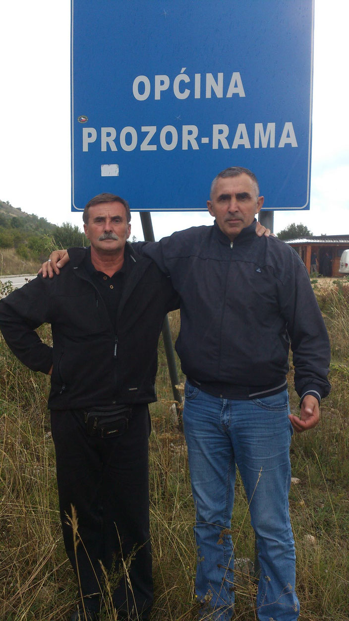 Ivan Anđelić zvani Doktor i Antun Ivanković zvani Fofa u Prozoru  2015