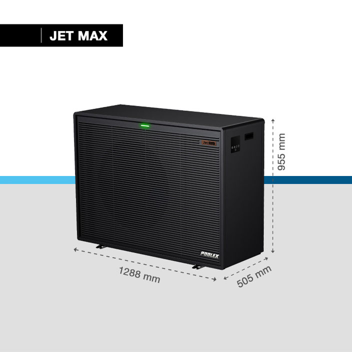 Dimensioni pompe di calore Jet Max
