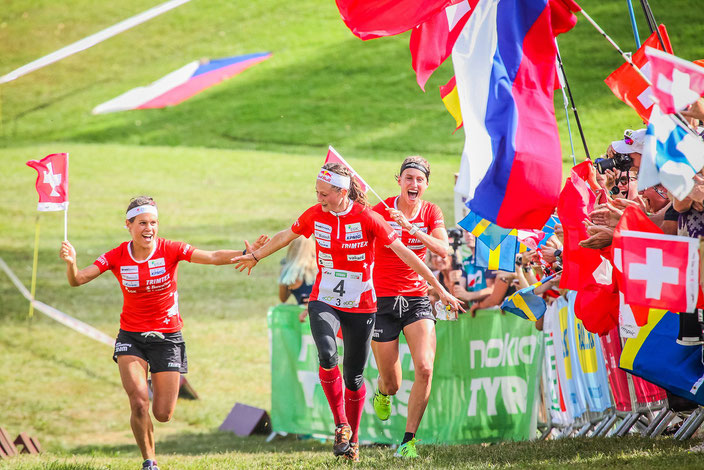 2018 - WM Lettland. Nach dem Gold mit der Damenstaffel an der EM doppelten wir an der WM in Lettland nach. Danke Elena Roos und Julia Jakob!