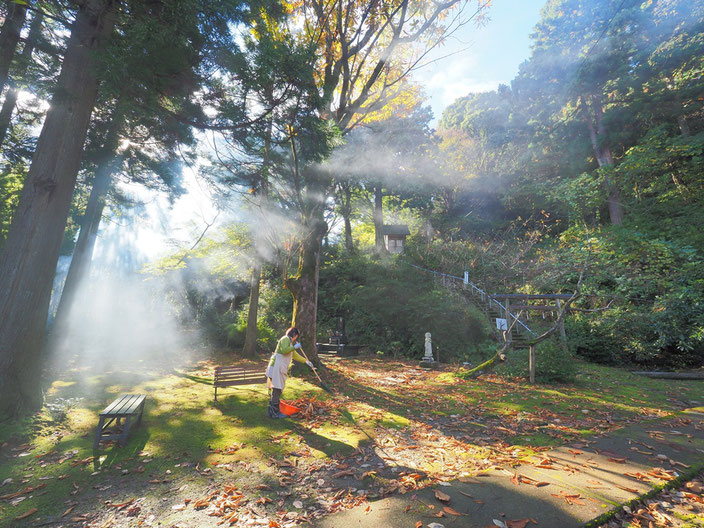 歴史あるお寺　宮内尚幸様