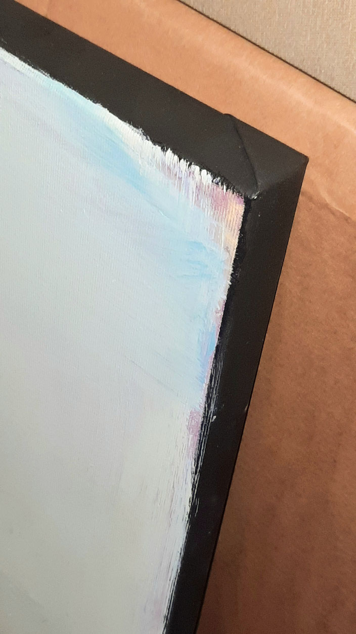 zartes Mint - detail Rahmen