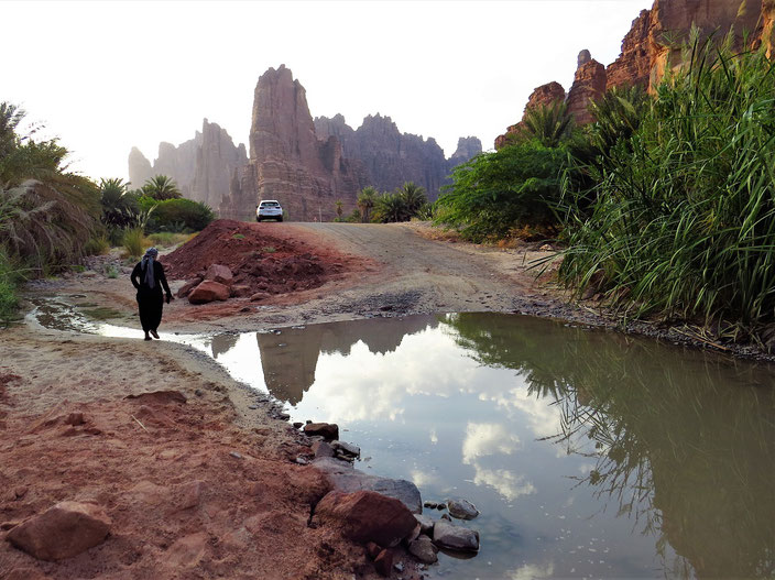 Eingang zum Wadi Al Deesah ist eine landschaftliche Wucht.