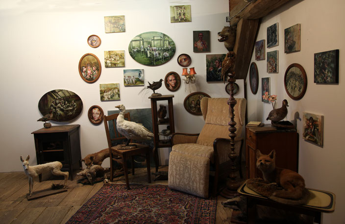 installation living room, westwendischer kunstverein, 2016