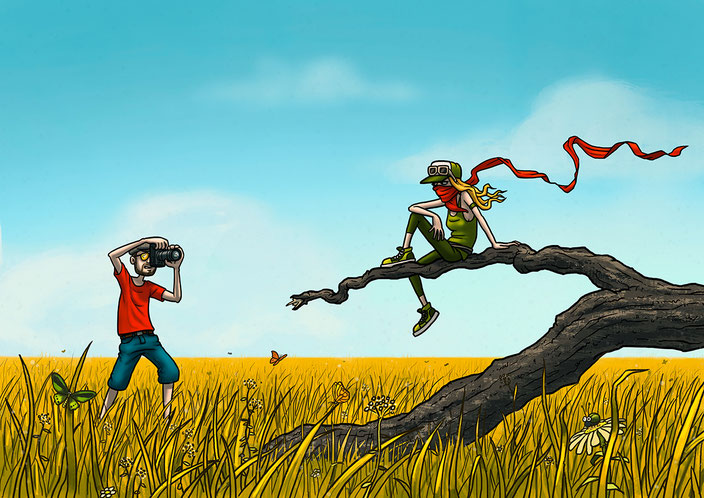 Thats me - Drawing by Bringmann & Kopetzki