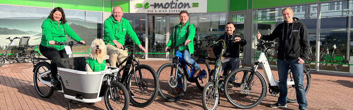 Das Team des Dreirad-Zentrums Eberswalde