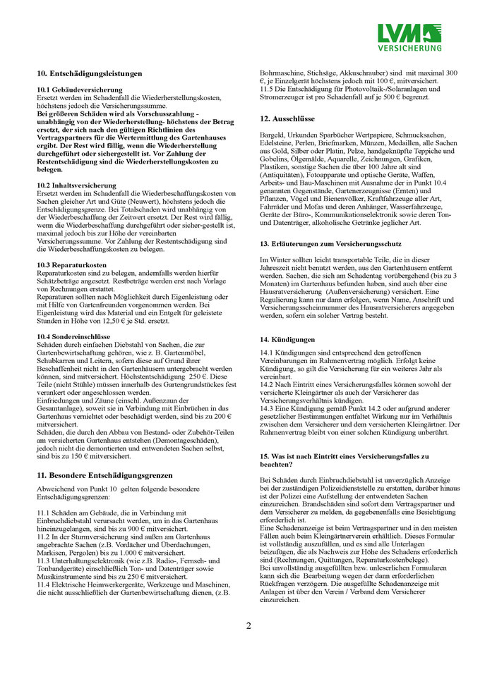 Lvm Versicherung Kgv Friedlicher Nachbar Des Webseite