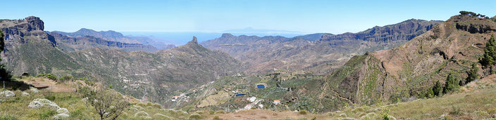 Panoramablick vom Mirador Degollada Becerra