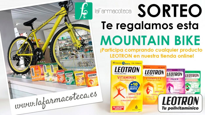 sorteo de mountain bike