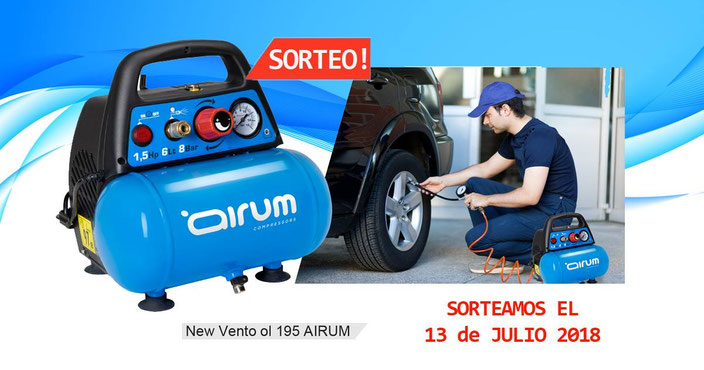 sorteos de compresores de aire