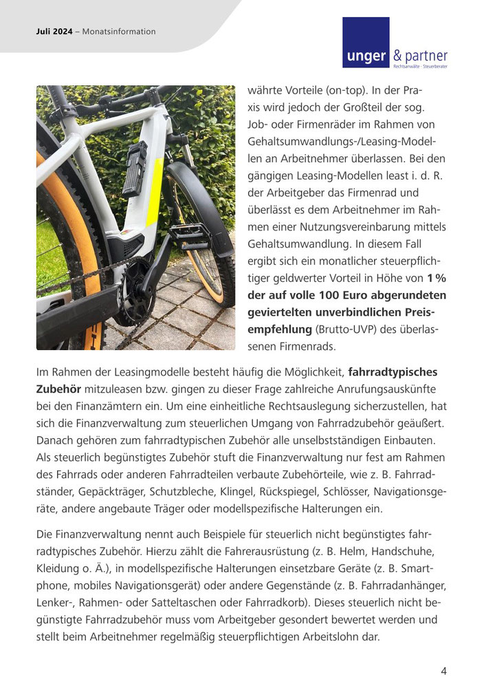 Mandanteninformationen Juli 2024 - Seite 4