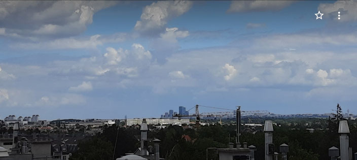 Blick von Dachterrasse