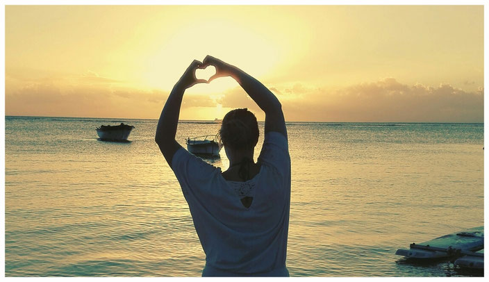 Mauritius Sonnenuntergang Trou aux Biches