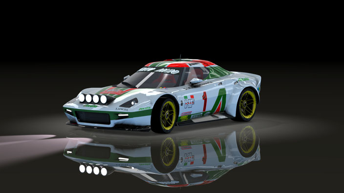 New Stratos Rally Car AWD 526cv 2018