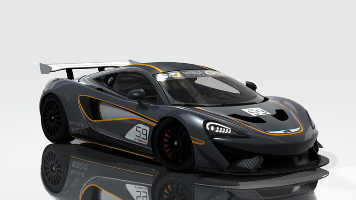 McLaren 570S GT4 437cv 2019