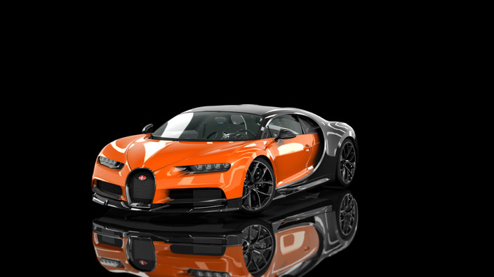 Bugatti Chiron 1570cv 2016