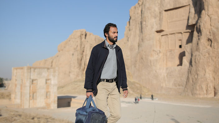 Amir Jadidi im Film A Hero