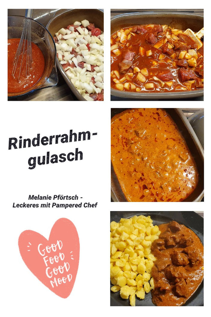 Rinderrahmgulasch Ofenmeister Kuchengitter Nixe