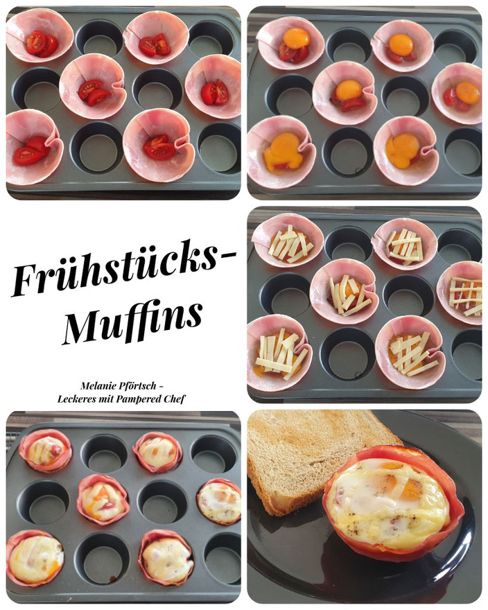 Frühstücks-Muffins Muffinform Deluxe Pampered Chef