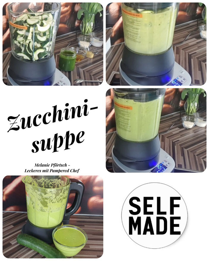 Zucchinisuppe Deluxe Cooking Blender Pampered Chef