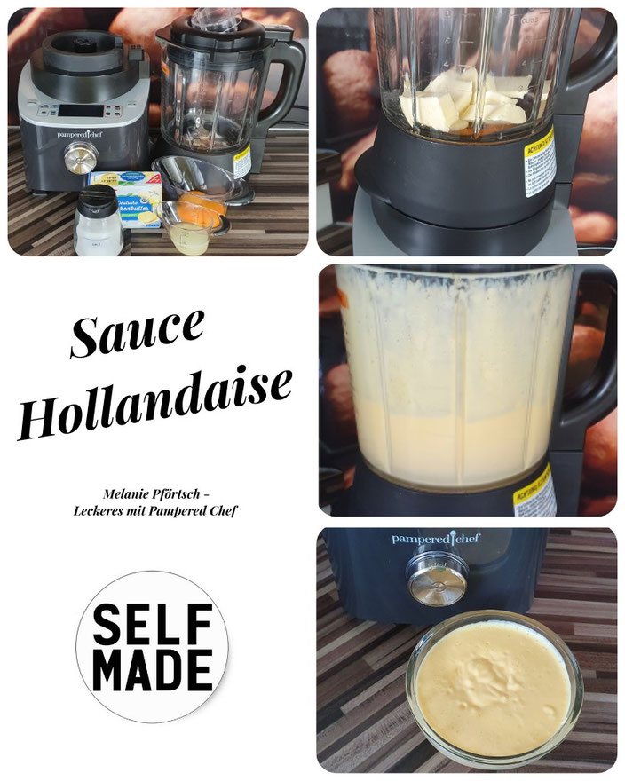 Sauce Hollandaise Deluxe Blender Pampered Chef 