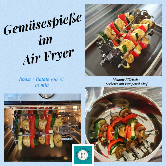 Gemüsespieße Melanie Pförtsch Leckeres mit Pampered Chef
