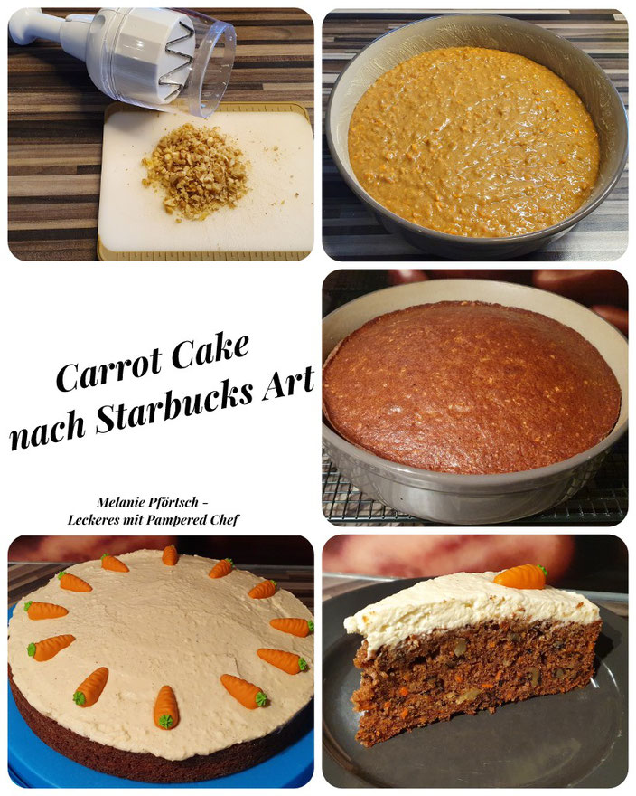 Carrot Cake Starbucks Stoneware rund Kuchengitter Super-Hacker Schneidbrett