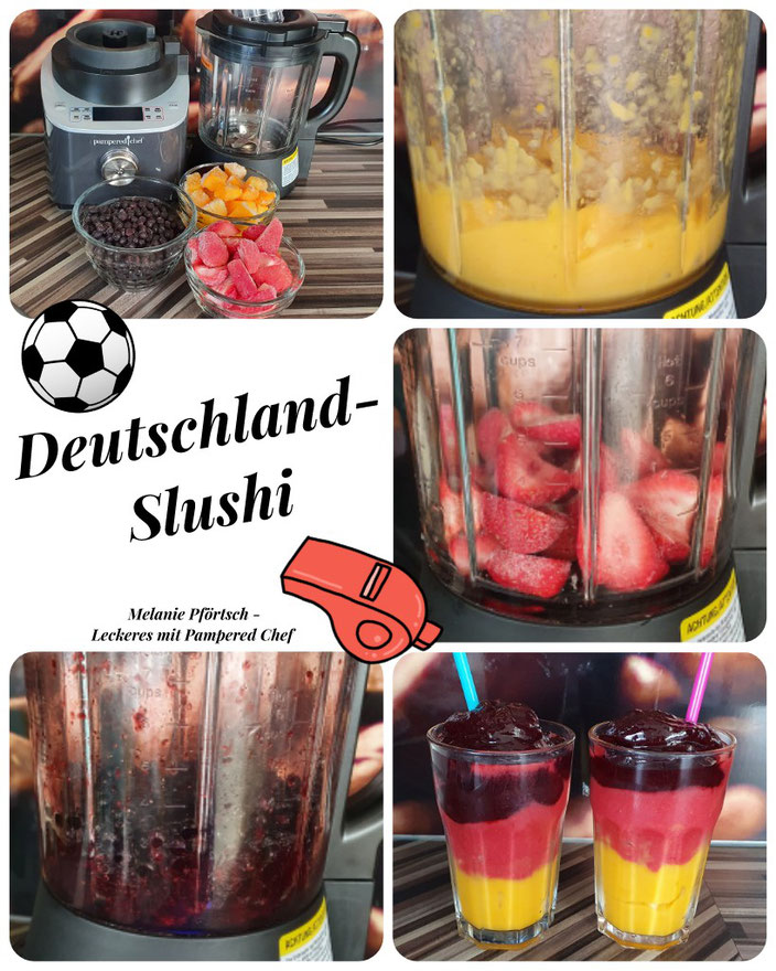 Deutschland Slushi Deluxe Blender Getränk Pampered Chef