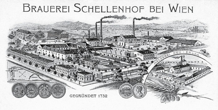 Brauerei Schellenhof um 1892