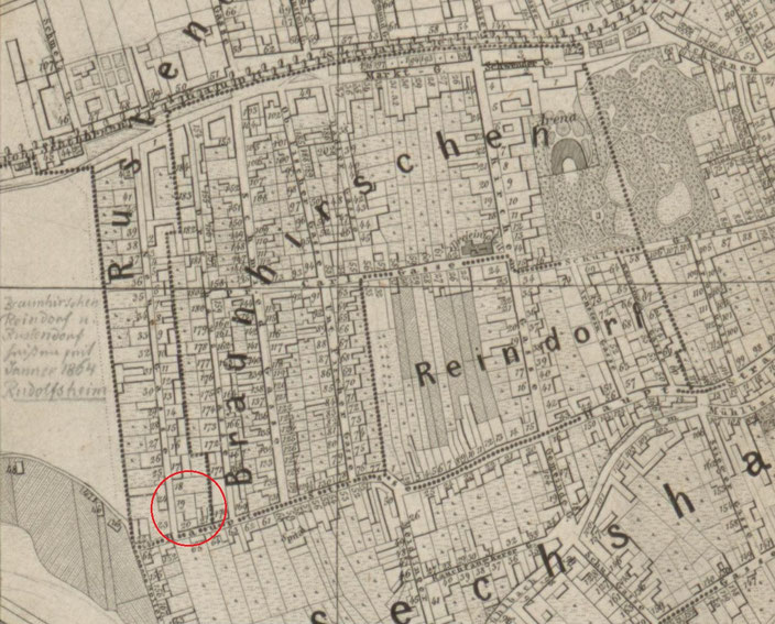 Plan von Wien, Dominik Biller, Artaria & Co. Wien 1862