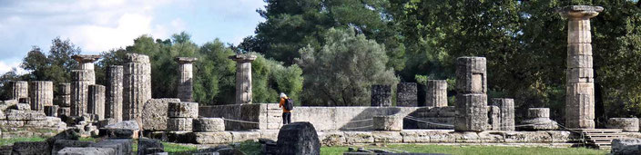 Ancient Olympia - Tempel der Hera