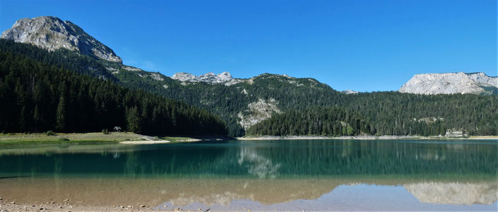 Crno Jezero, Schwarzer See, Durmitor Nationalpark Montenegro