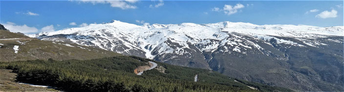 Sierra Nevade, Gebirge, Schnee