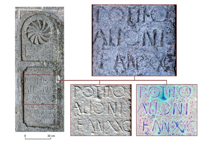 Epígrafe Potito. Fuente: GONZÁLEZ DE LA FUENTE, F.J. et al (2025): El corpus epigráfico de Rabanales (Zamora). Revisión a propósito del descubrimiento de nuevas evidencias