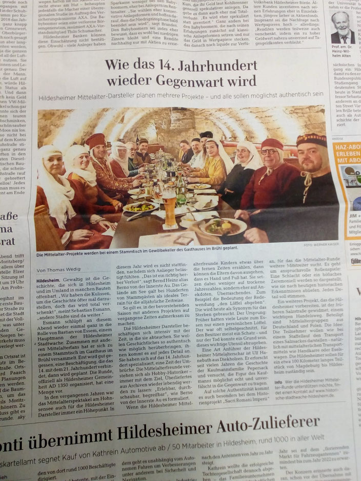 ©Hildesheimer Allgemeine Zeitung, 2019