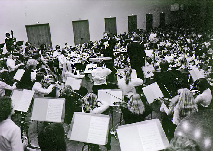  1979 - Kinderkonzert im Gürzenich (Leitung: Uli Gögel - Sprecher: Günter Hässy)