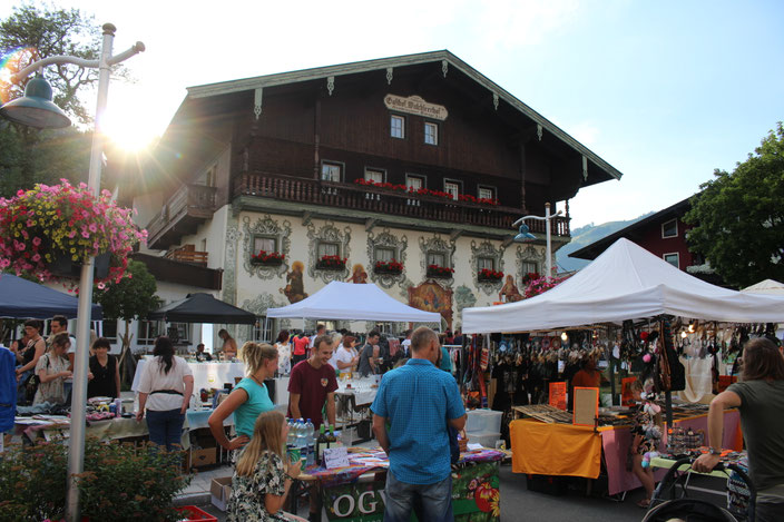 Nachtbazar in Walchsee