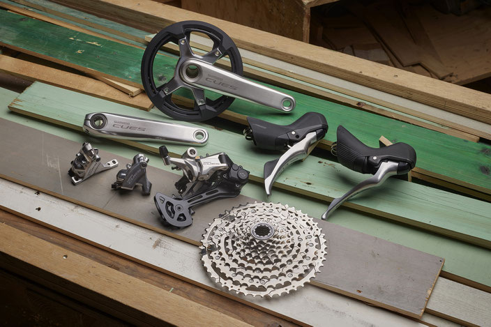 Shimano CUES Polished Silver Serie (Fotos: © Paul Lange)