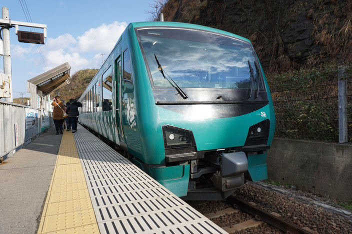 2016年にリニューアルした車両『橅』。