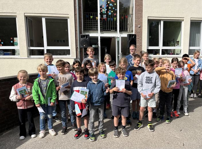 Das sind die Gewinner aus den 3. Schuljahren.