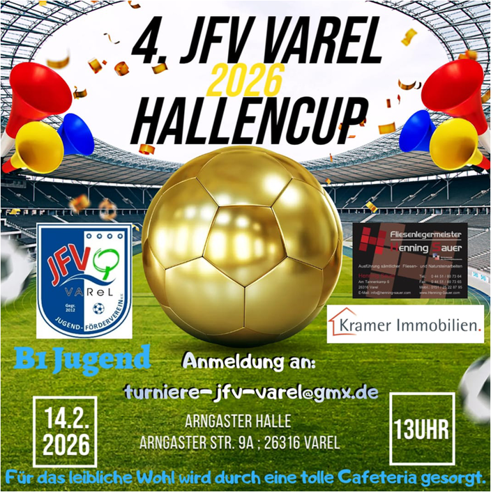 Weiter Infos unter Hallenevents 2026