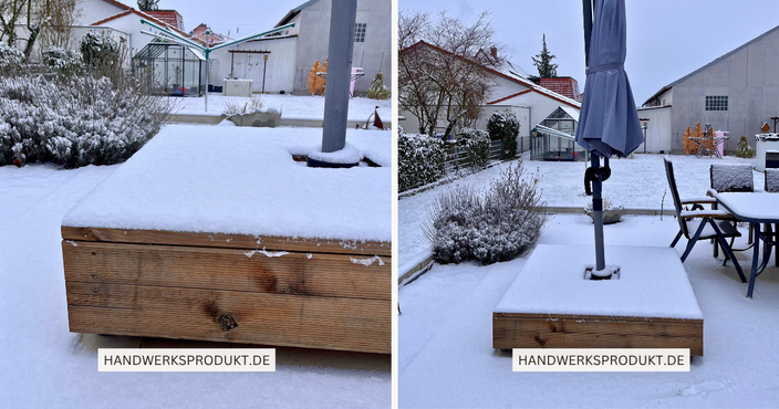 mobiler Sonnenschirmständer - Update